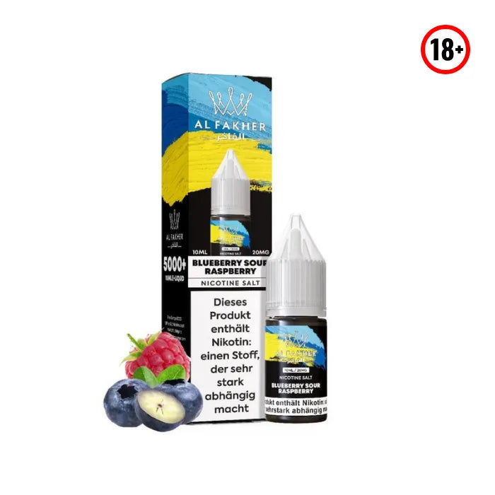 Al Fakher 5000 Liquid Blueberry Sour Raspberry